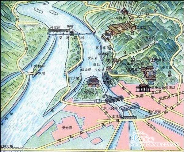 立体导游图