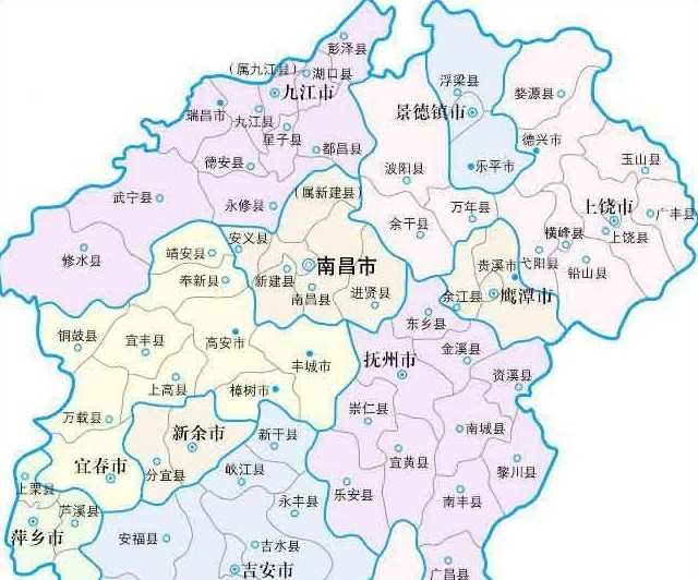 九江地图