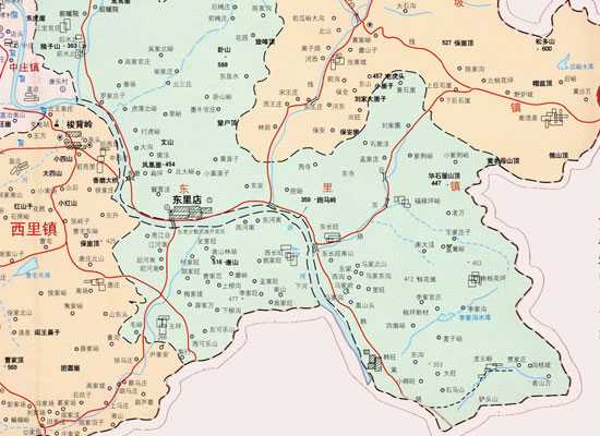 淄川地图