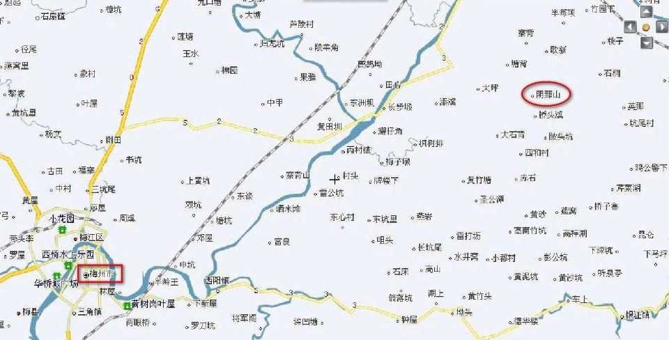 梅州地图