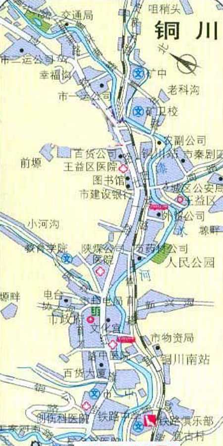 铜川地图
