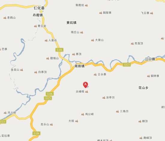 灵溪河森林度假公园地图
