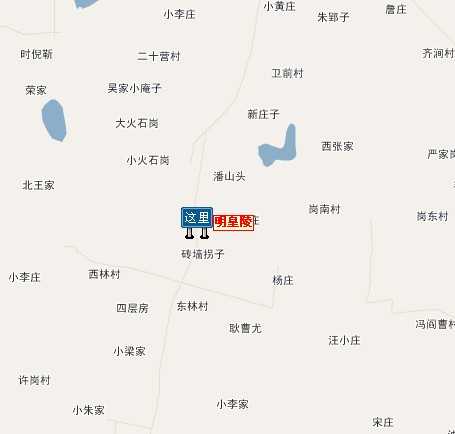 明皇陵位置图