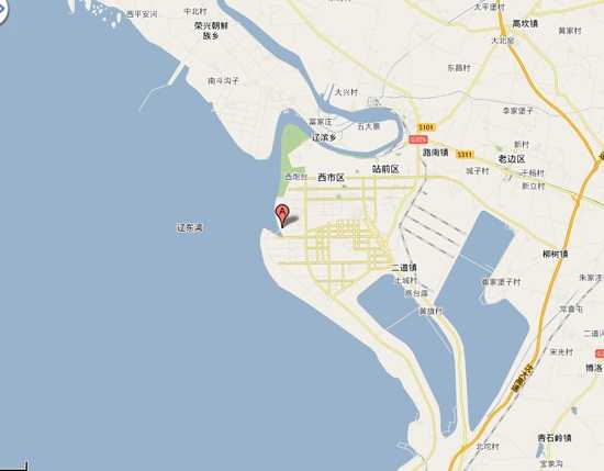 渤海明珠观景台位置图