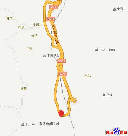 友谊关位置图