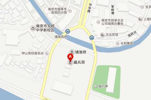 中华门瓮城景区 位置图