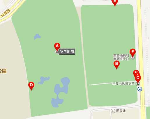 南宫温泉旅游度假区 位置图