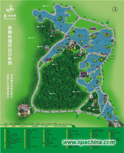 惠州西湖导游图-02