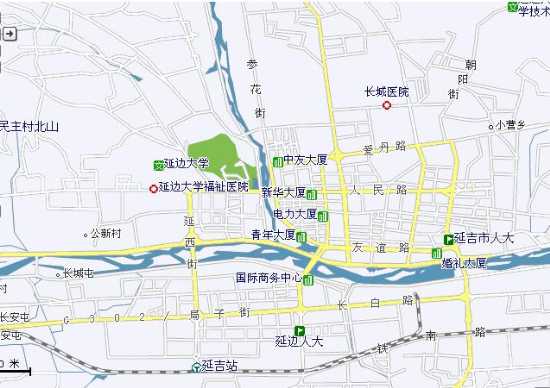 延边市地图