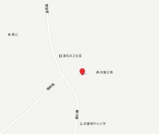 前童古镇位置图