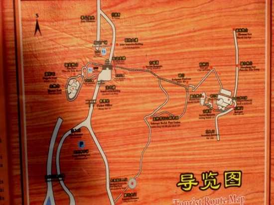 友谊关导游图