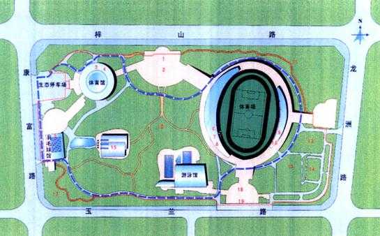 益阳奥林匹克公园导游图-02