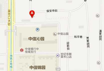 泾县会馆旧址 位置图