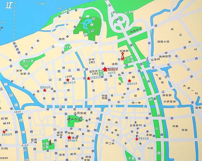 江阴旅游图
