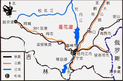 看东北三省地图