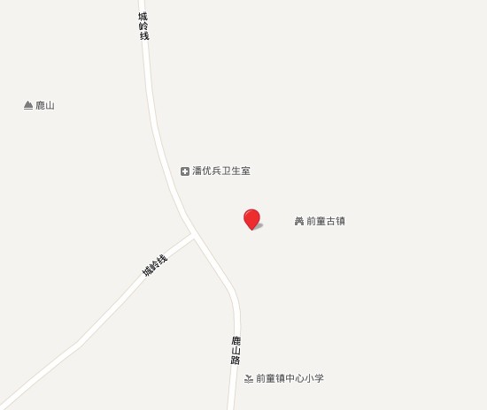 前童古镇位置图