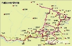 九华山景区交通图