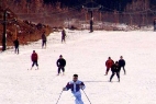 牡丹江丰收村滑雪场景观